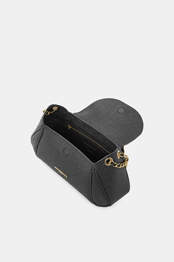 BLACK MONOGRAM BAG 6
