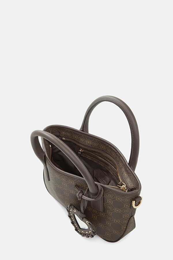 BEIGE MONOGRAM BAG 6