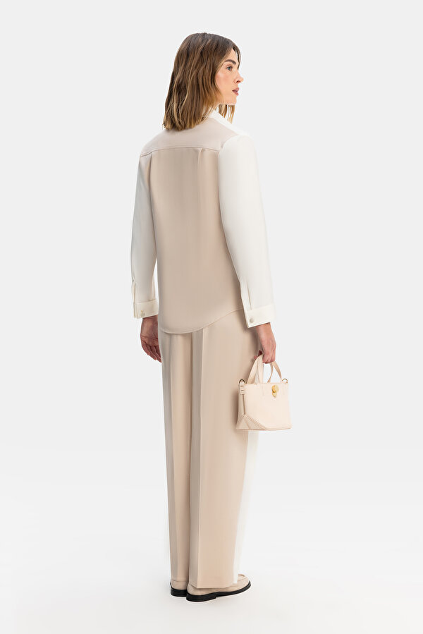 BEIGE LONG SLEEVE SHIRT 6