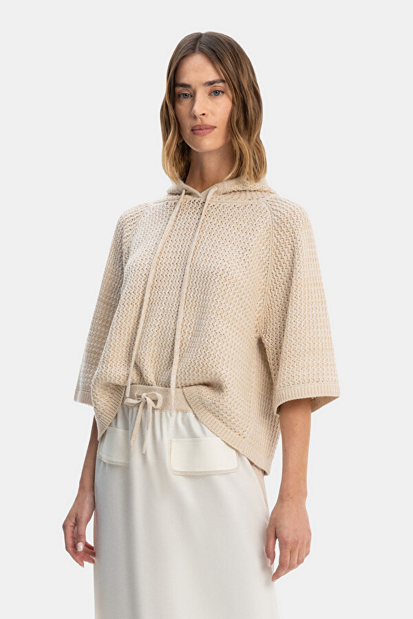 BEIGE LOCKSTITCH SKIRT 2