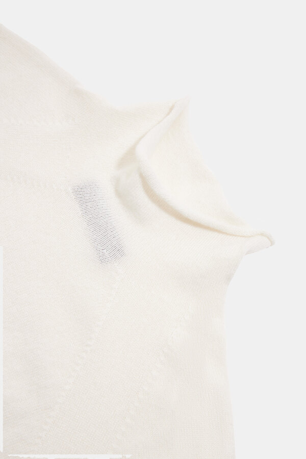 ECRU UPRIGHT COLLAR 7