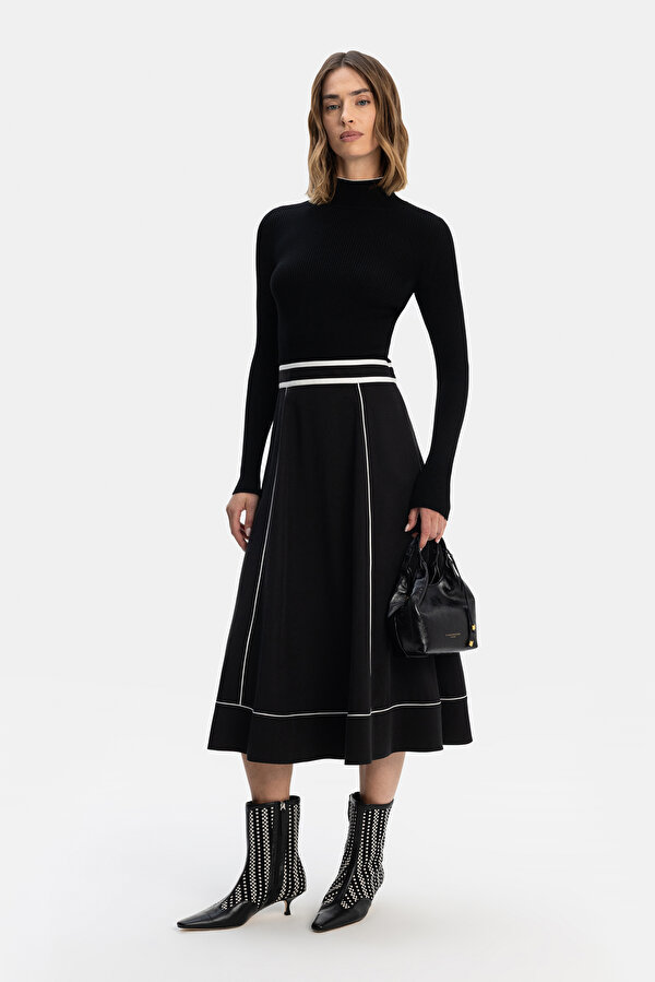 ECRU LONG SLEEVE DRESS
