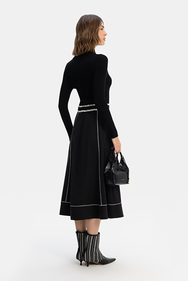ECRU LONG SLEEVE DRESS 2