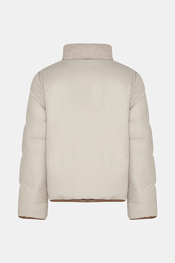 BEIGE WOOL COAT 11