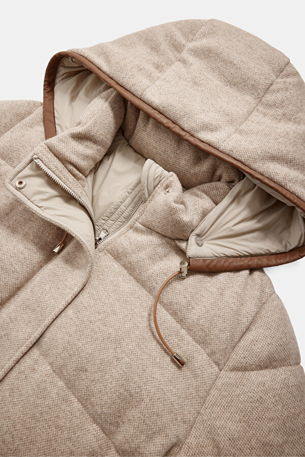 BEIGE WOOL COAT 12