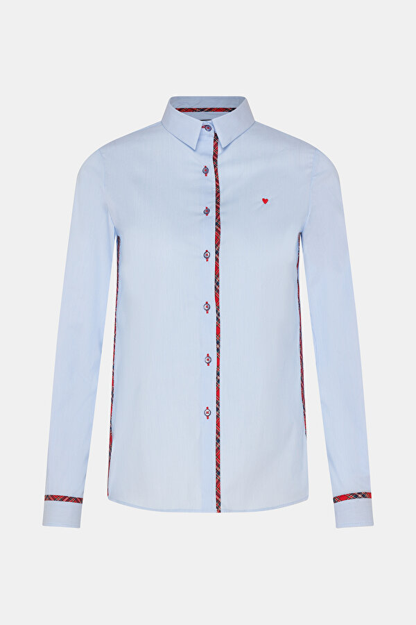 RED LONG SLEEVE SHIRT