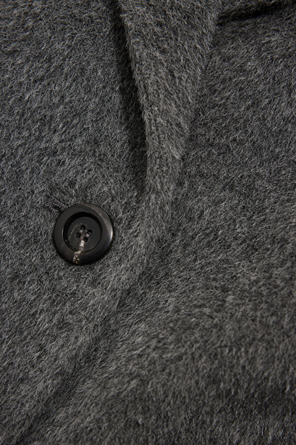 ANTHRACITE ALPACA WOOL REEFER JACKET 11