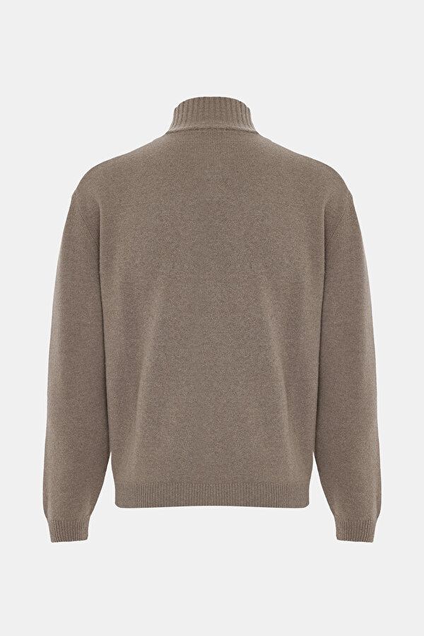 MINK UPRIGHT COLLAR TRICOT 2