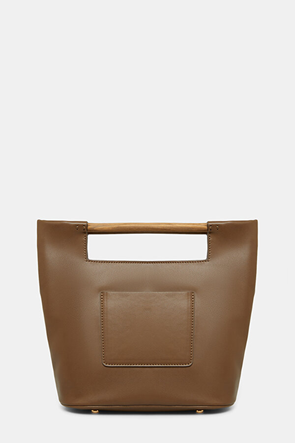 TAN LEATHER BAG