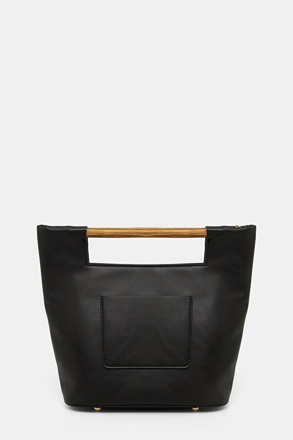 BLACK LEATHER BAG
