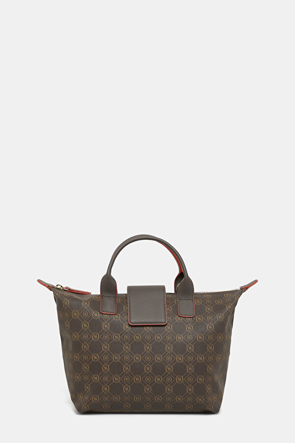 KAHVE MONOGRAM ÇANTA