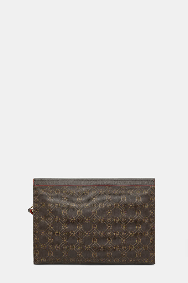 KAHVE MONOGRAM ÇANTA