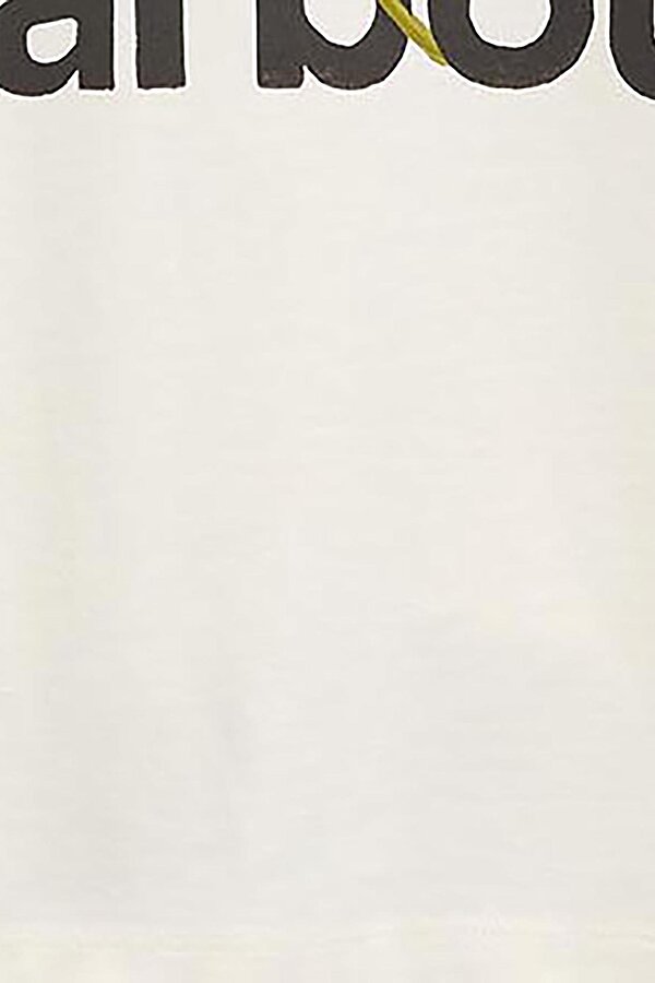 KREM BİSİKLET YAKA DESENLİ T-SHIRT 6