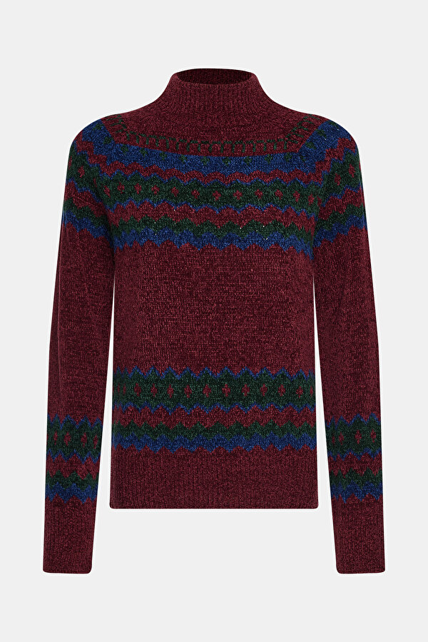 BORDO DİK YAKA TRİKO