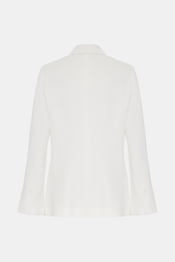 ECRU SHAWL COLLAR JACKET 2