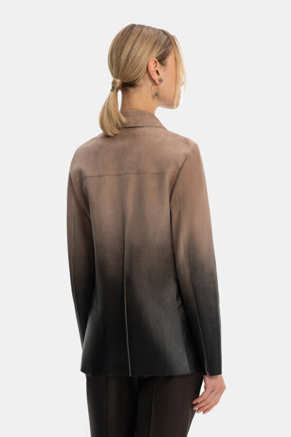 BLACK SWALLOW COLLAR JACKET 2