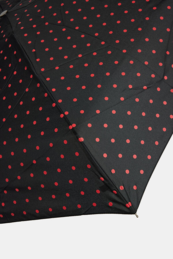 POLKA-DOT BLACK UMBRELLA 2