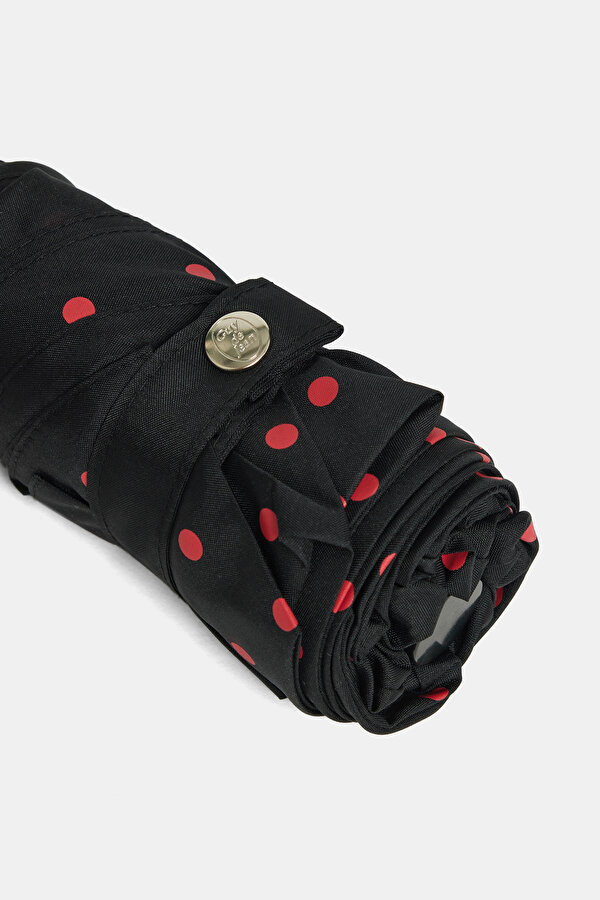 POLKA-DOT BLACK UMBRELLA 7