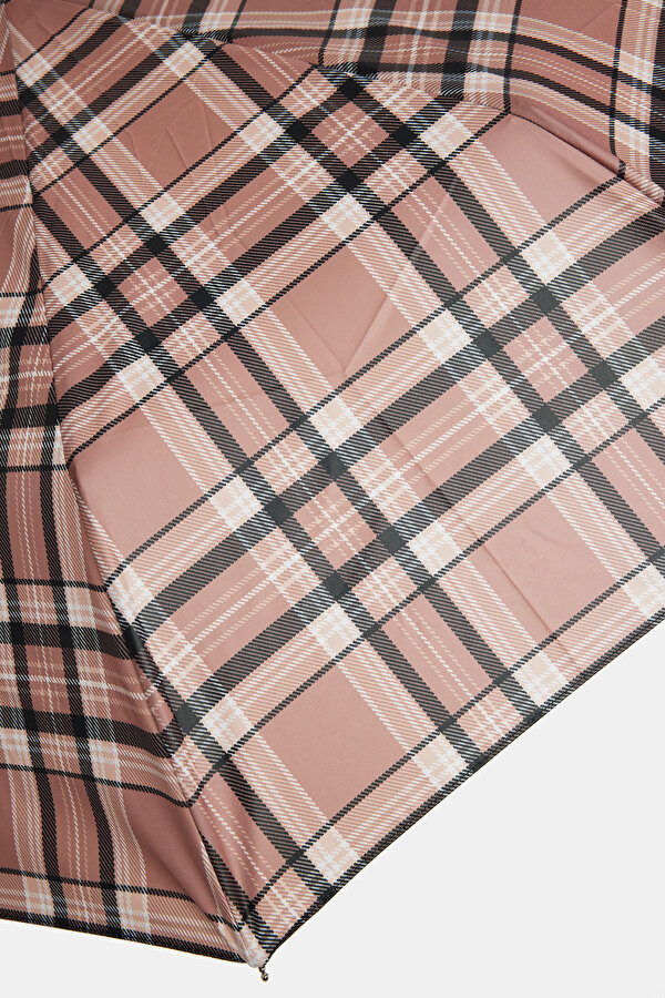 CHECK ECRU UMBRELLA 2