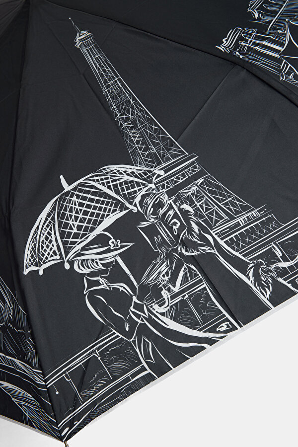 PRINTED ECRU UMBRELLA 2