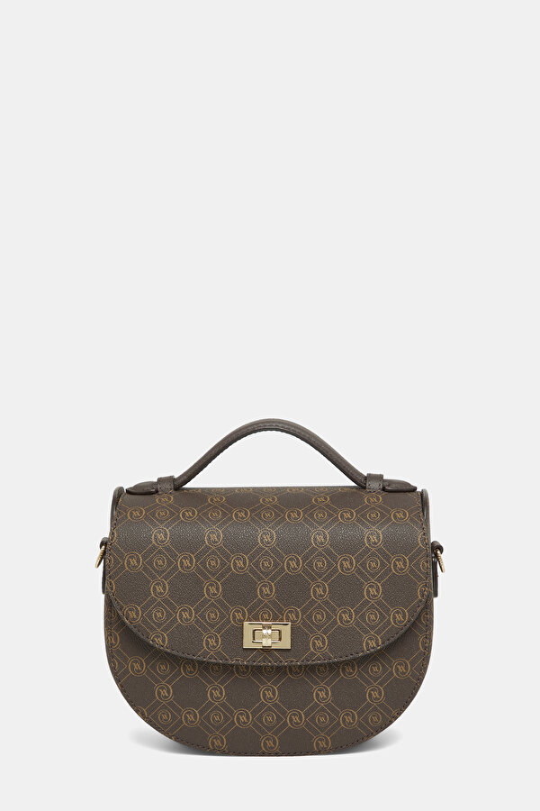KAHVE MONOGRAM ÇANTA