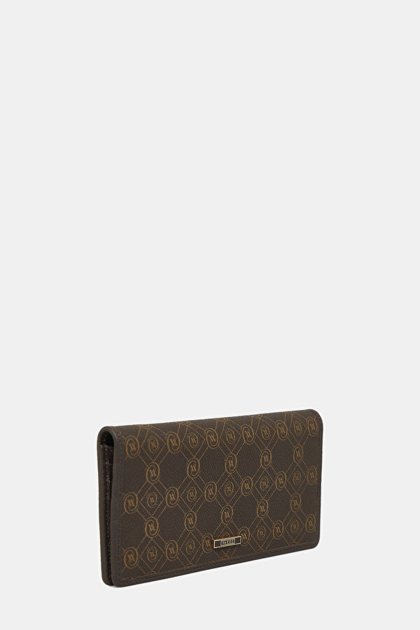 KAHVE MONOGRAM CÜZDAN 2