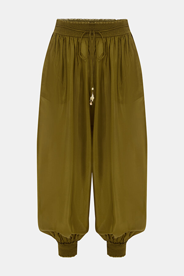 DARK GREEN TROUSERS
