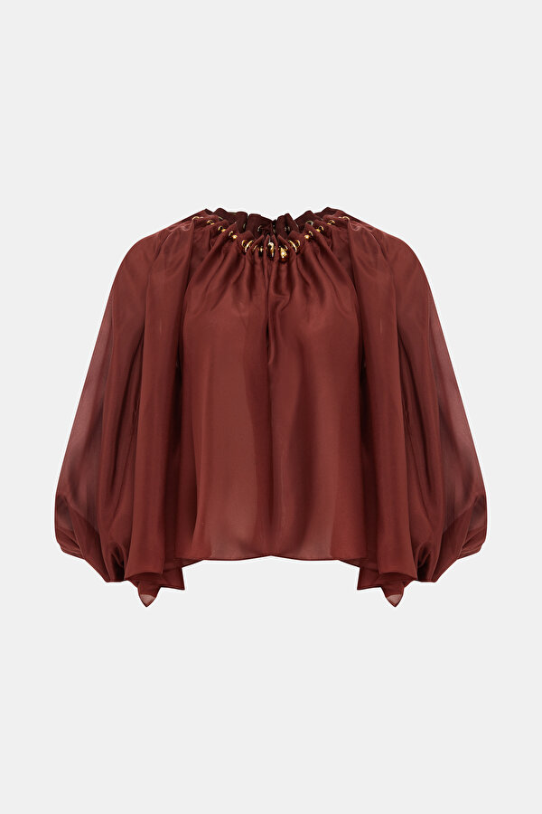 MAROON BLOUSE