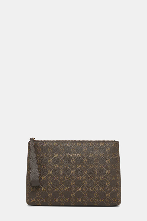 KAHVE MONOGRAM ÇANTA