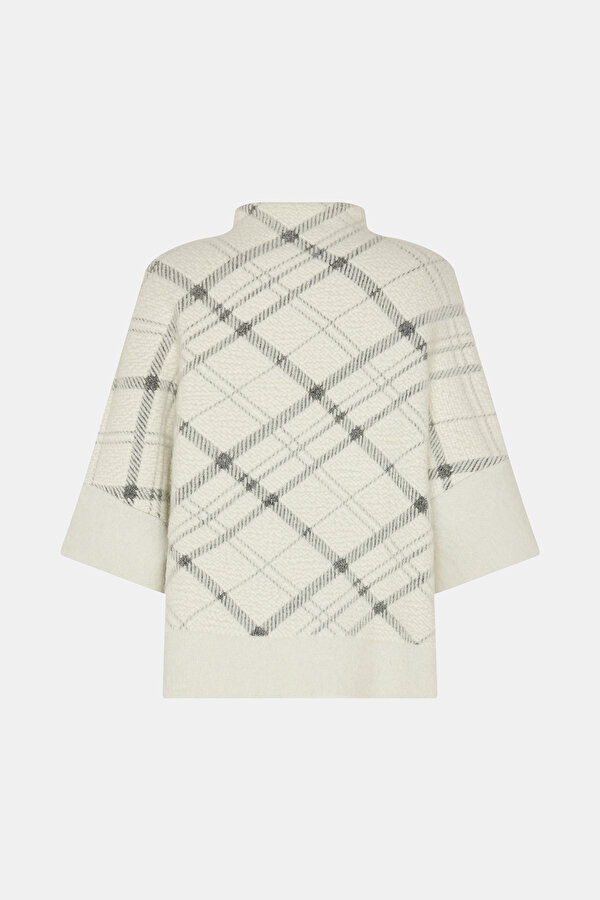LIGHT GREY WOOL POLYAMIDE REEFER JACKET 2
