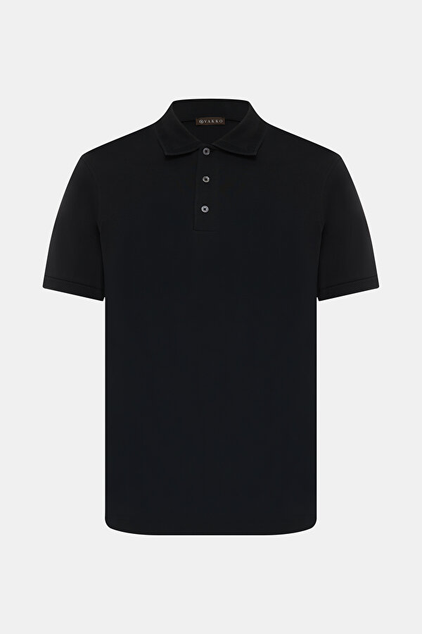 DÜĞMELİ POLO YAKA KISA KOL T-SHIRT