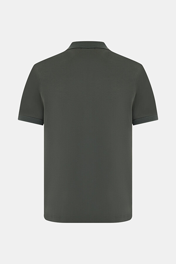 DÜĞMELİ POLO YAKA KISA KOL T-SHIRT 2