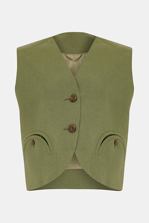 KHAKI VEST