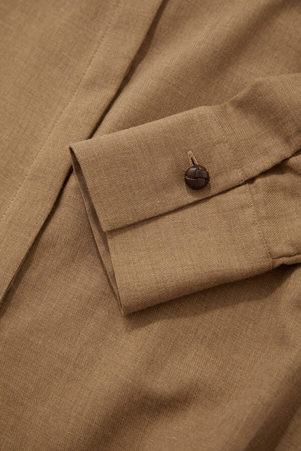 BROWN LONG SLEEVE SHIRT 7