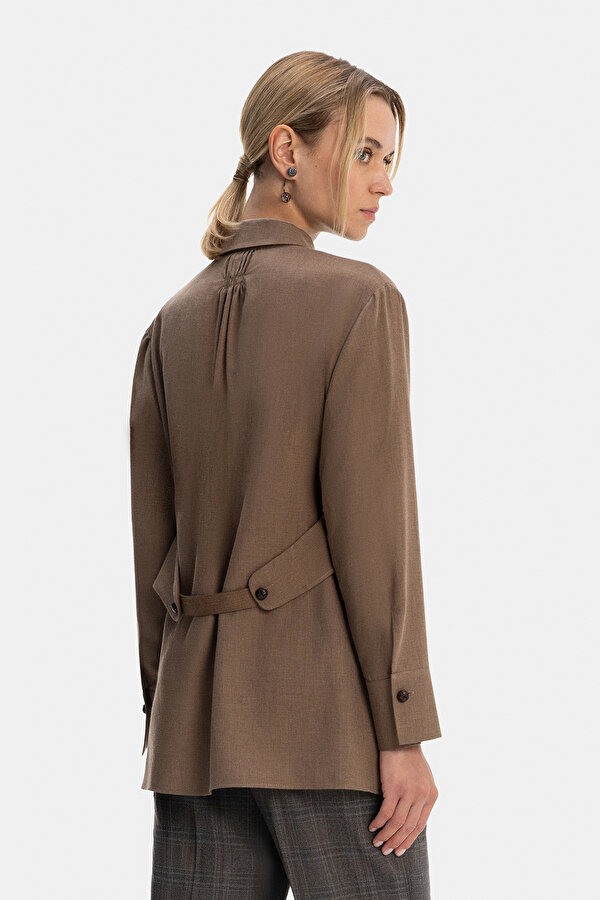 BROWN LONG SLEEVE SHIRT 2