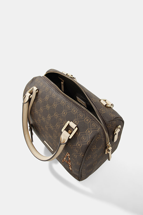 LIGHT BROWN MONOGRAM BAG 7