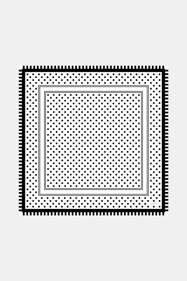 BLACK POLKA-DOT TWILL GAVROŞ