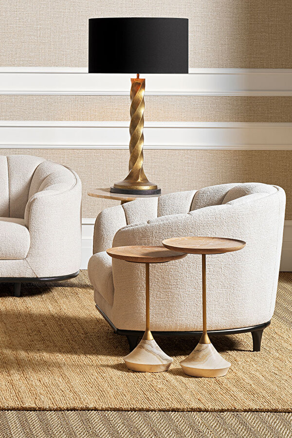 SIDE TABLE PUGLIA ONYX SET OF 2 2